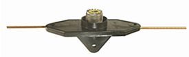 The Budwig HQ-1 center insulator is a great way to build a dipole