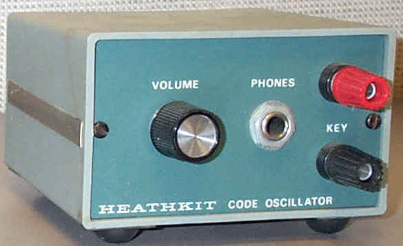 I have a couple of these beauties, which I use for CW demonstrations. For more information on the Heathkit HD-1416, visit the Code Practice Oscillator Museum.
