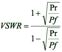 Geography Familiar home delivery Use forward and reflected power to calculate SWR - KB6NU's Ham Radio Blog